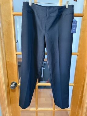Zac & Rachel Women’s Pull on Black Stretch Dress Pants. 2 pairs both NWT
